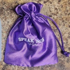 Taylor Swift Gold Charm Speak Now Necklace.